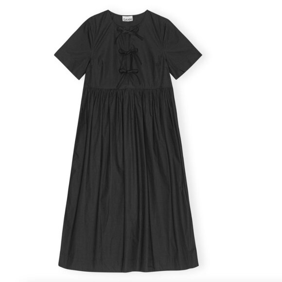 Ganni Black Maxi Dress - Picture 4 of 4